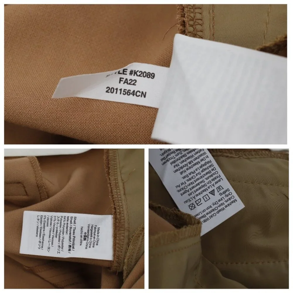 NWT J Crew Pants Womens 16 L30 Cameron Full length Four Season Stretch Slim Fit - Picture 14 of 16